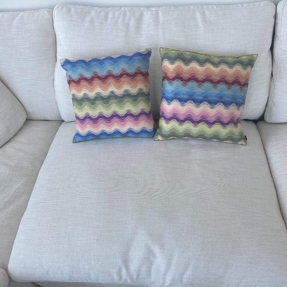 Set of Two Missoni Pillows